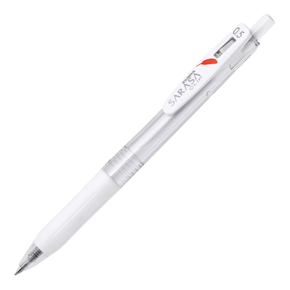 ゼブラ　サラサクリップ　赤い羽根　黒