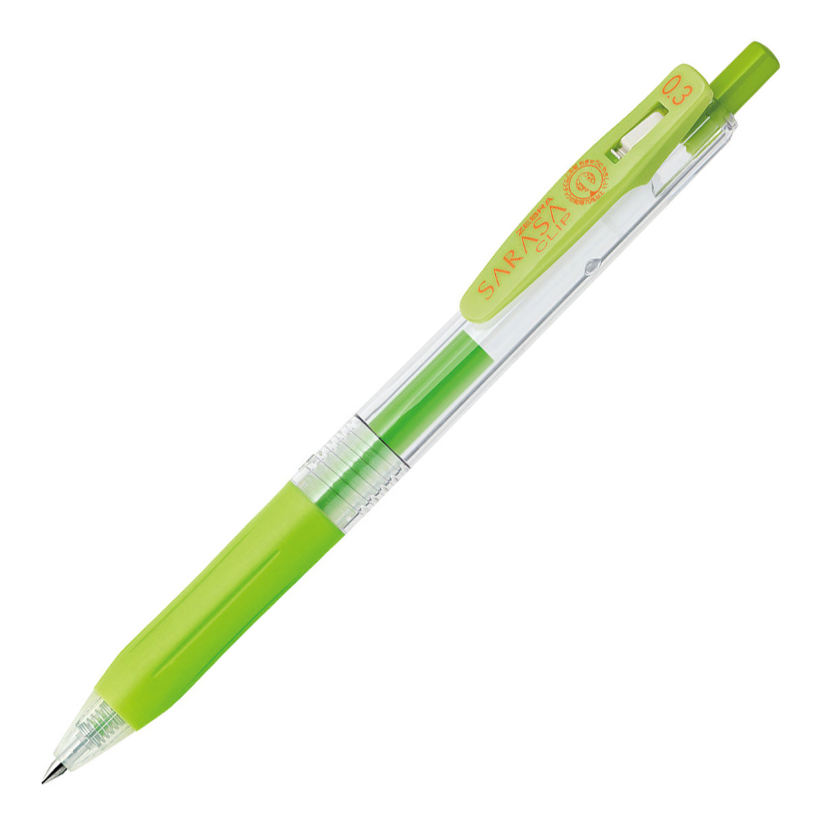 ゼブラ　サラサクリップ０．３　Ｎ　ライトグリーン