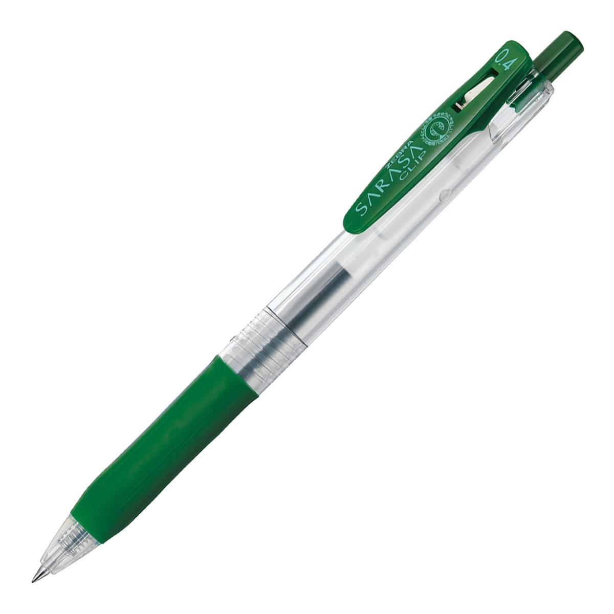 ゼブラ　サラサクリップ０．４　Ｎ　ビリジアン