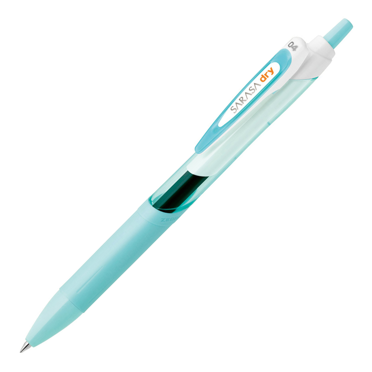 ゼブラ　サラサドライ　０．４　ソフトブルー