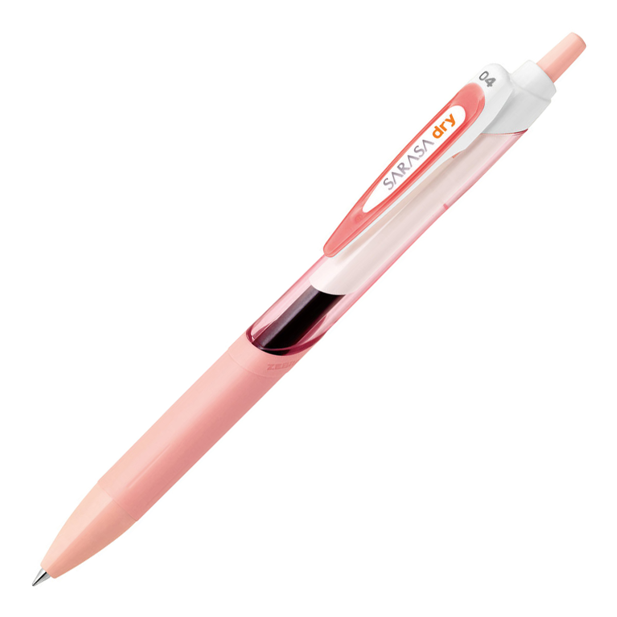 ゼブラ　サラサドライ　０．４　ソフトピンク