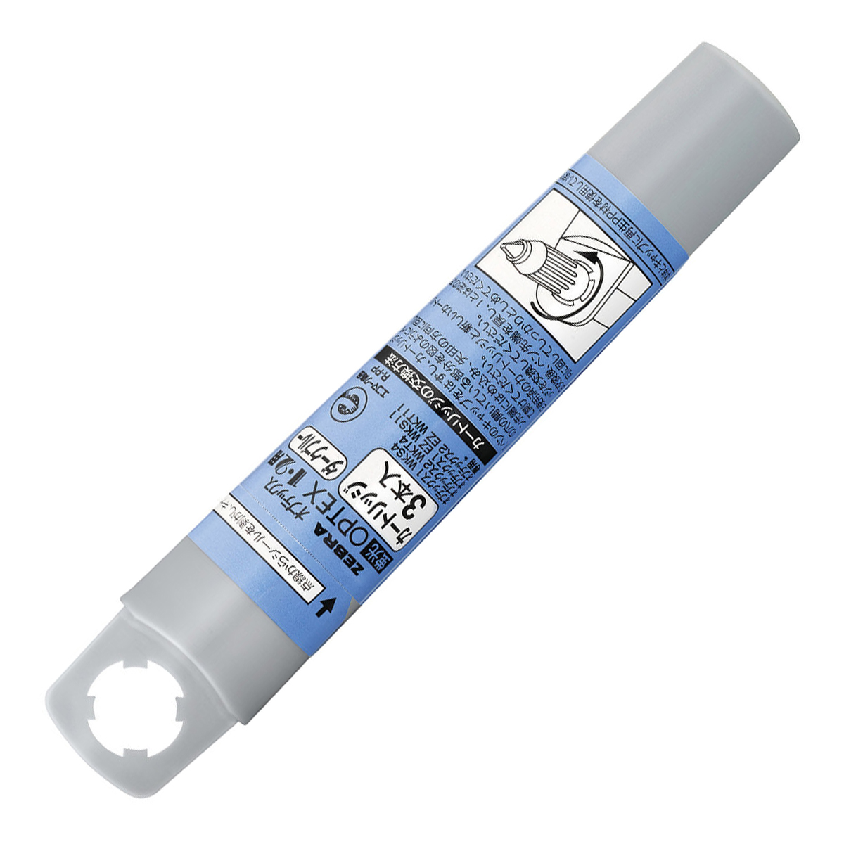 ゼブラ　蛍光ペン　オプテックス１・２用カートリッジ３本Ｅ　ダークブルー