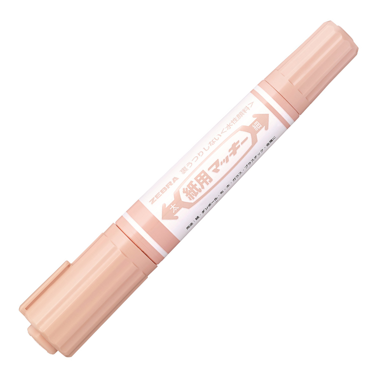 ゼブラ　紙用マッキー　ペールオレンジ