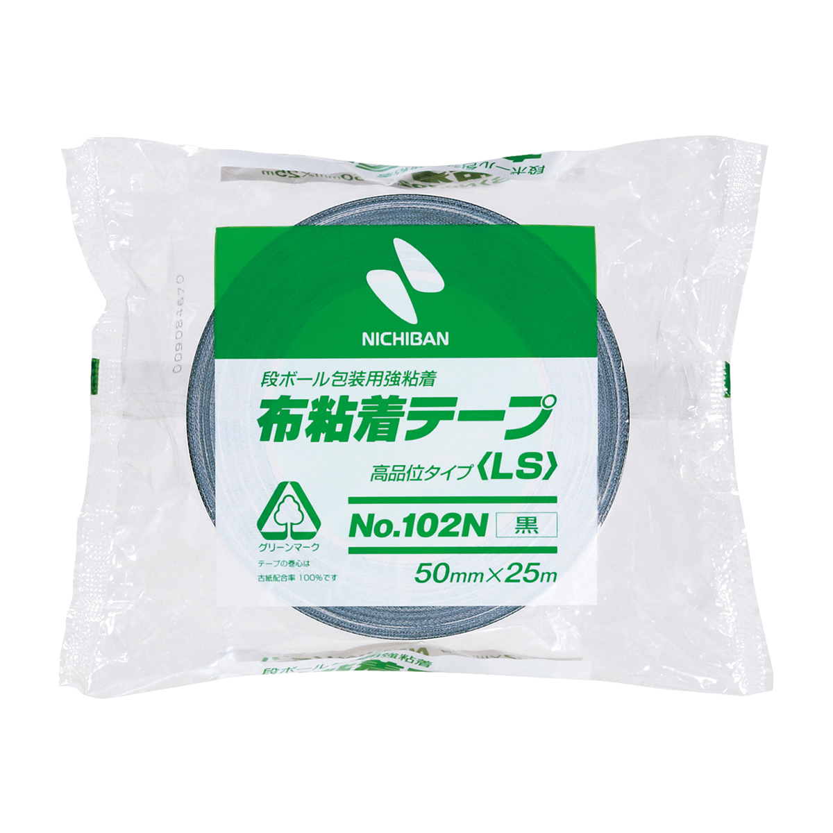 ニチバン　布テープ１０２Ｎ黒　　　　　