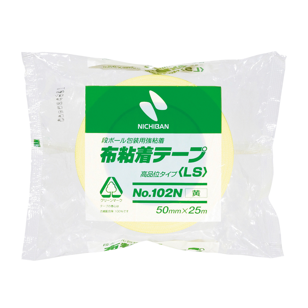 ニチバン　布テープ１０２Ｎ黄　　　　　
