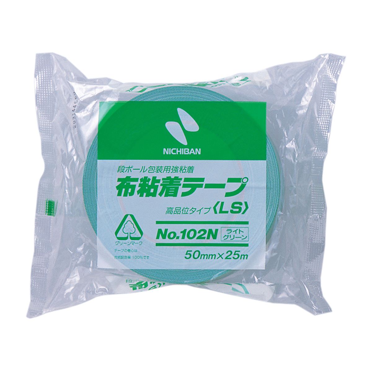 ニチバン　布テープ１０２Ｎライトグリーン
