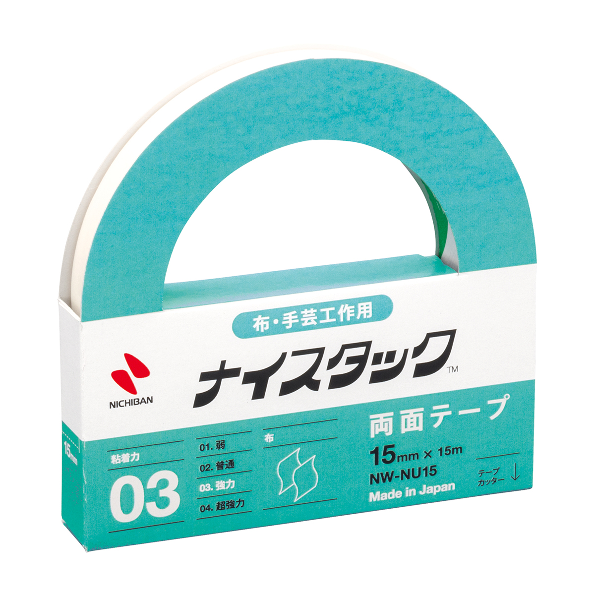 ニチバン　ナイスタック布手芸工作用ＮＷ－ＮＵ１５