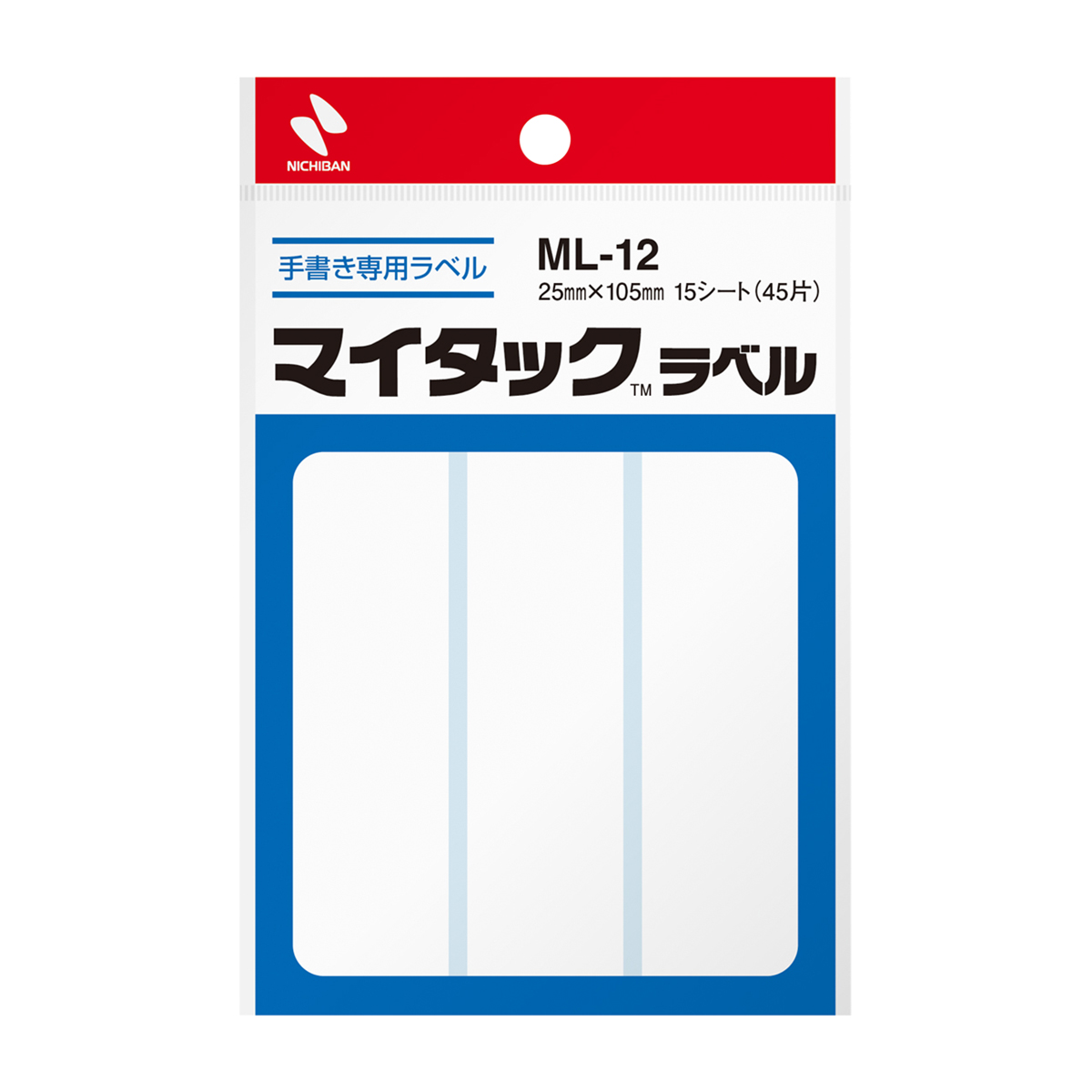 ニチバン　マイタックラベル　ＭＬ－１２