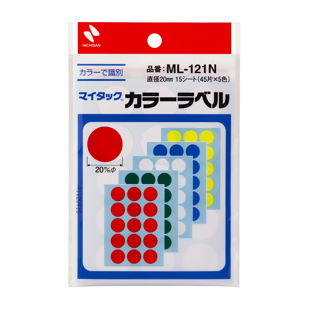 ニチバン　マイタックラベル　ＭＬ－１２１Ｎ