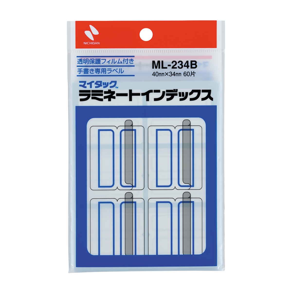 ニチバン　マイタックラミネートインデックス　ＭＬ－２３４Ｂ