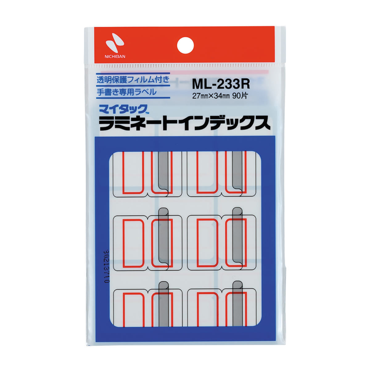 ニチバン　マイタックラミネートインデックスＭＬ２３３Ｒ