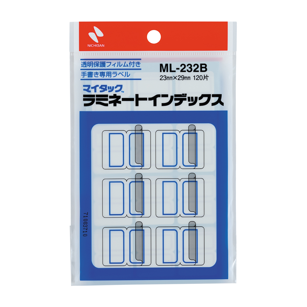 ニチバン　マイタックラミネートインデックスＭＬ２３２Ｂ
