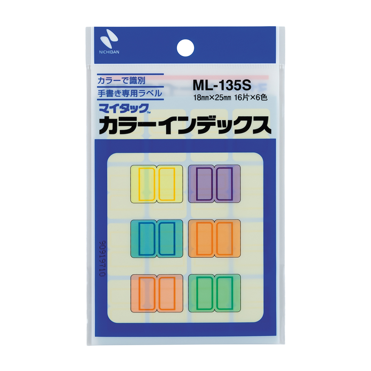 ニチバン　マイタックカラーインデックスＭＬ－１３５Ｓ