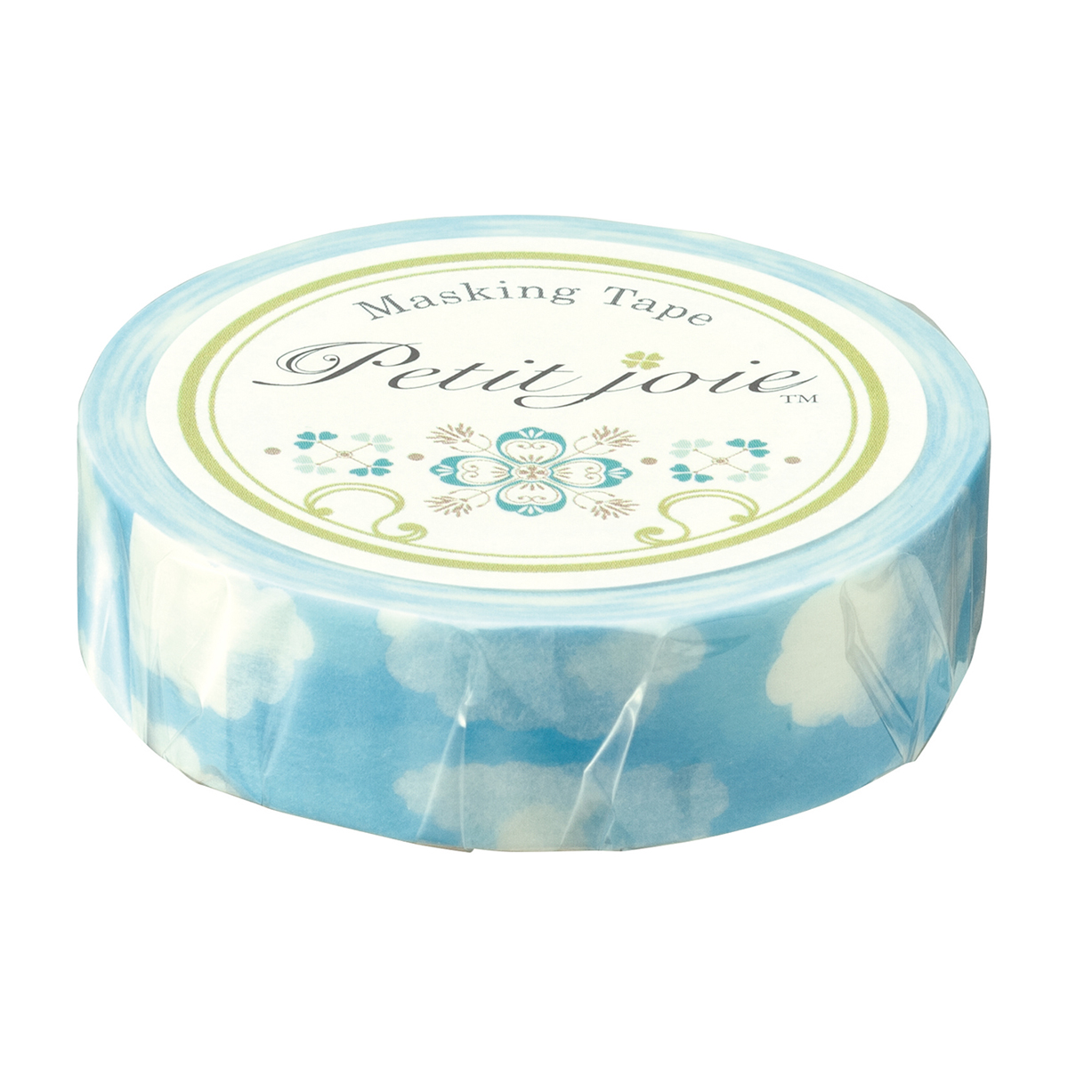 ニチバン　プチジョアマスキングテープ　空の雲柄