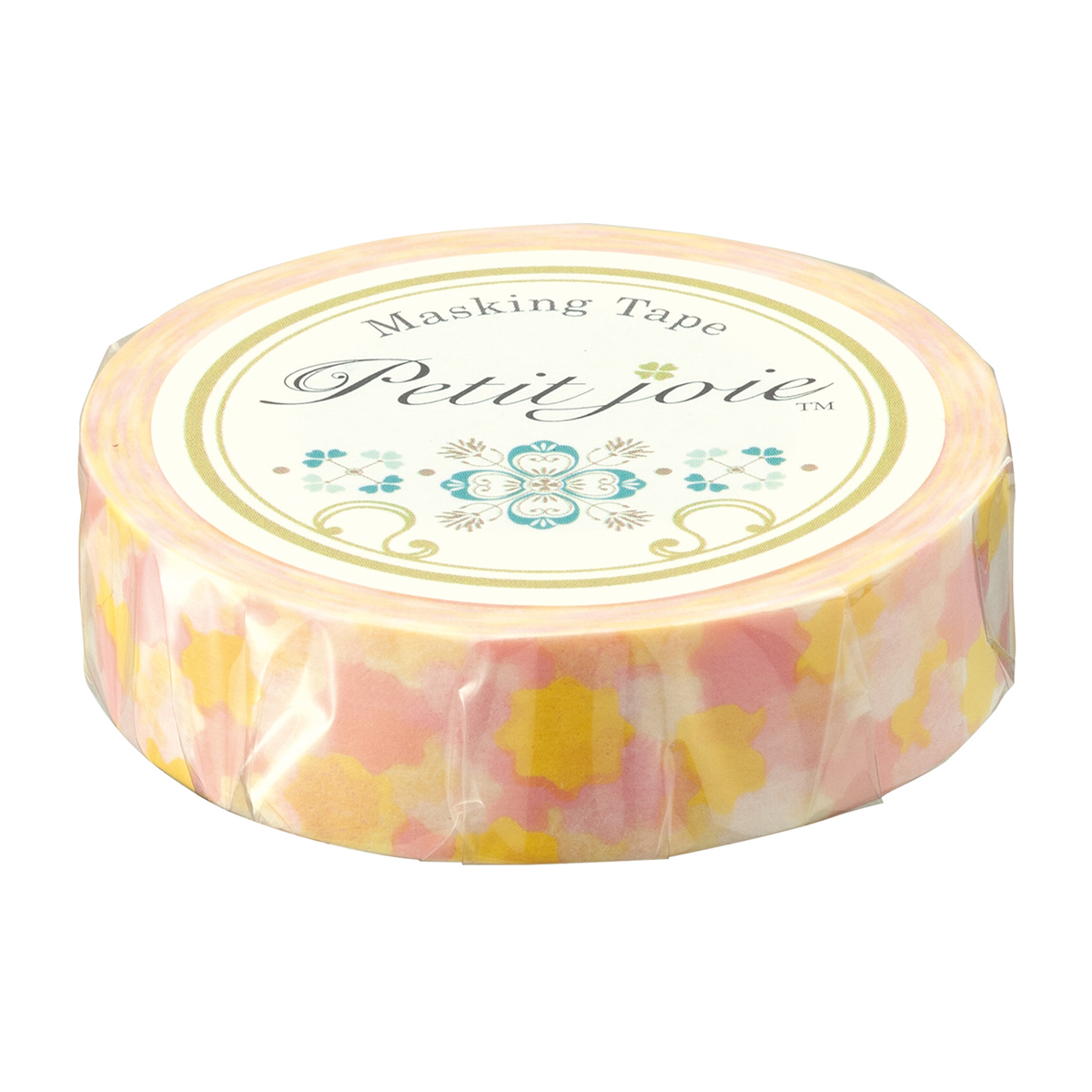 ニチバン　プチジョアマスキングテープ　金平糖（ピンク）柄