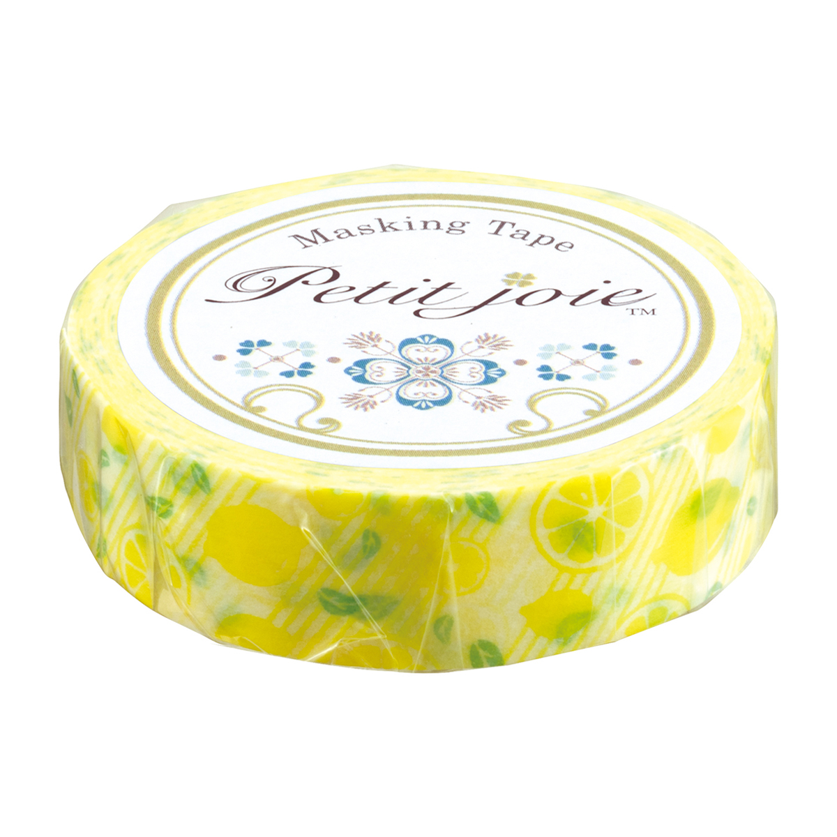 ニチバン　プチジョアマスキングテープ　レモン柄