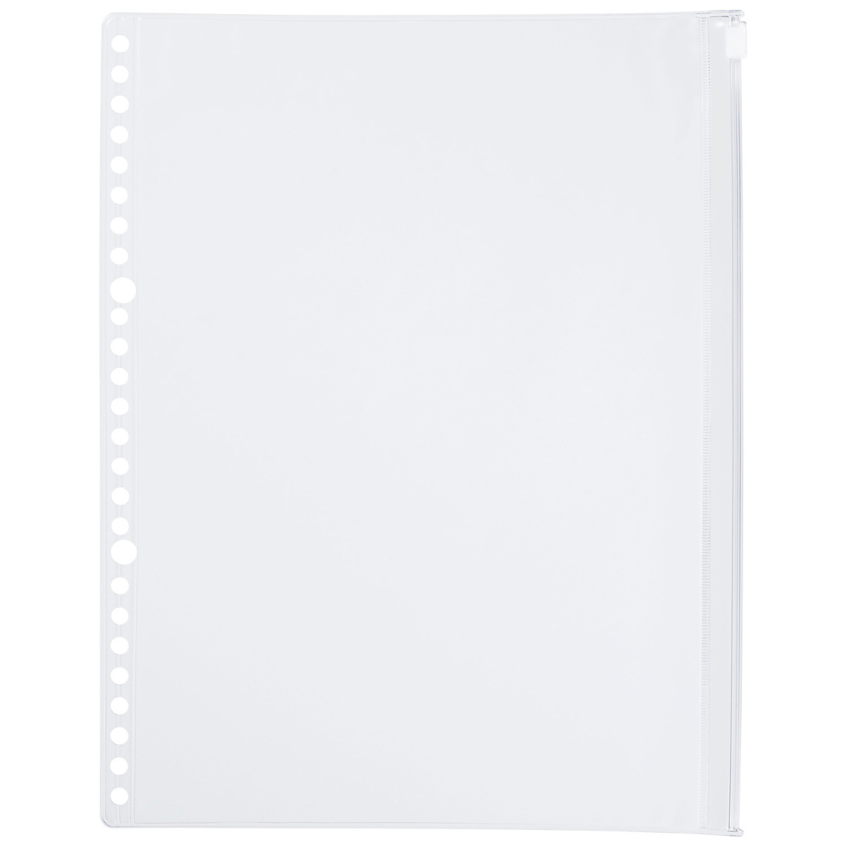 マルマン　Ｂ５　ファスナー付ホルダーリーフ　　１枚