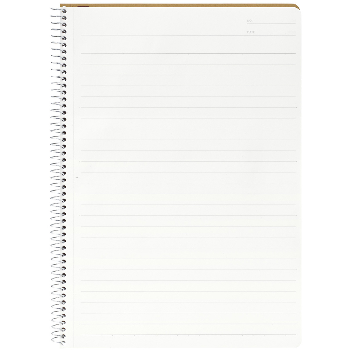 マルマン　ノート　クラフト表紙８ｍｍ横罫　Ｂ５　４０枚