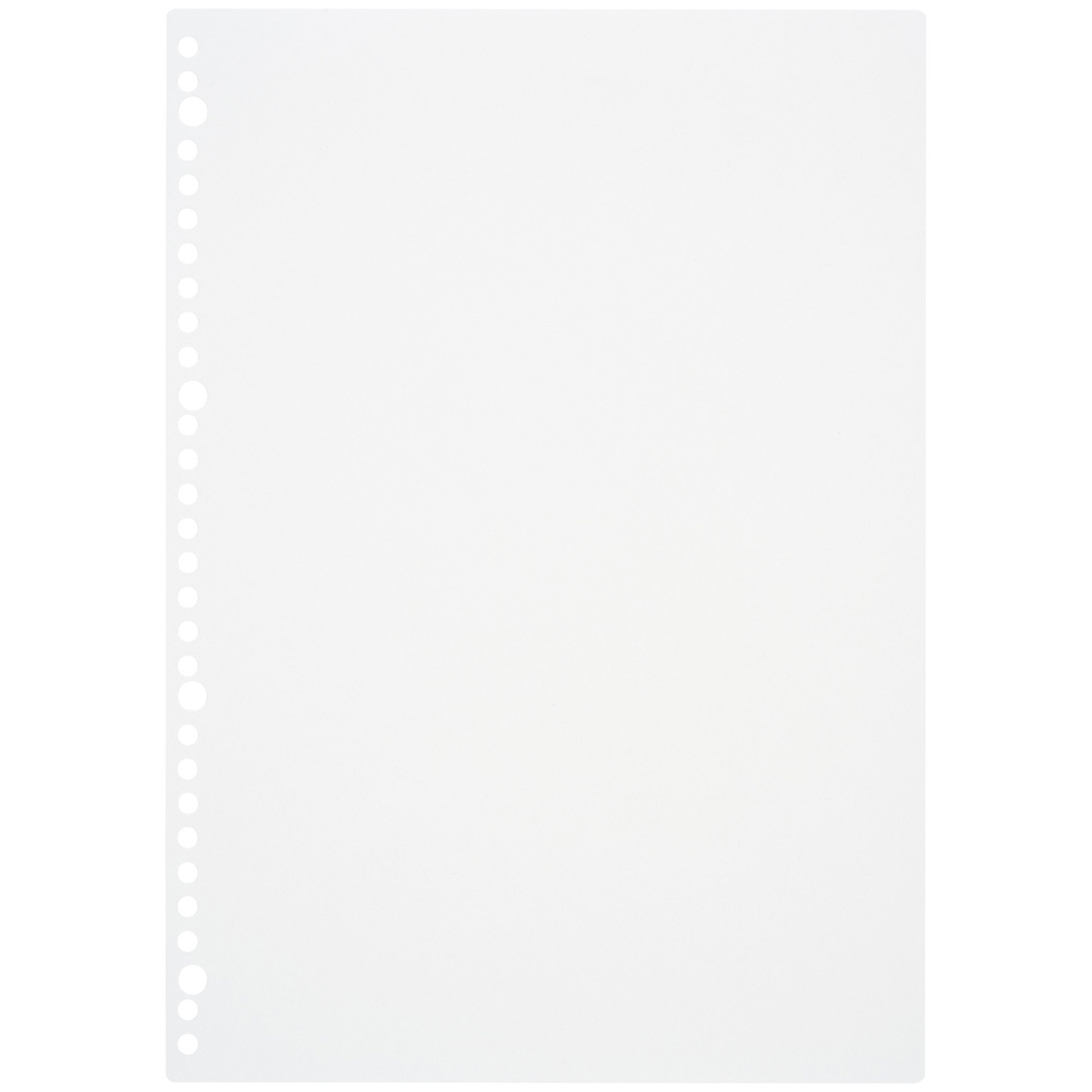 マルマン　Ａ４　ルーズリーフ　無地　５０枚