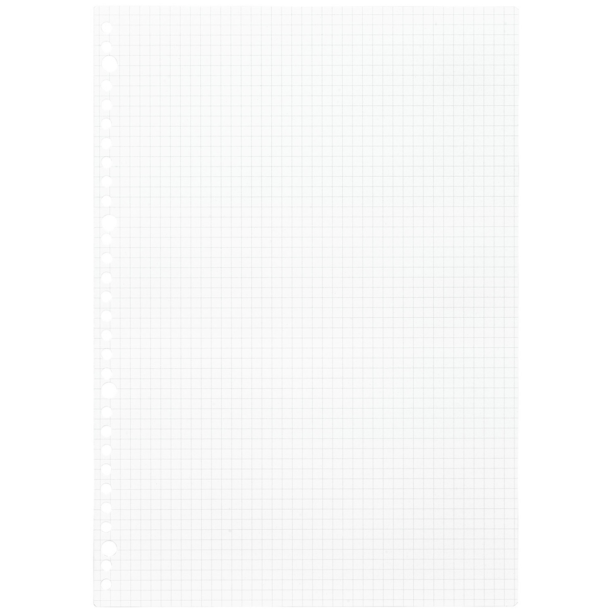 マルマン　Ａ４　ルーズリーフ　５ｍｍ方眼罫　５０枚