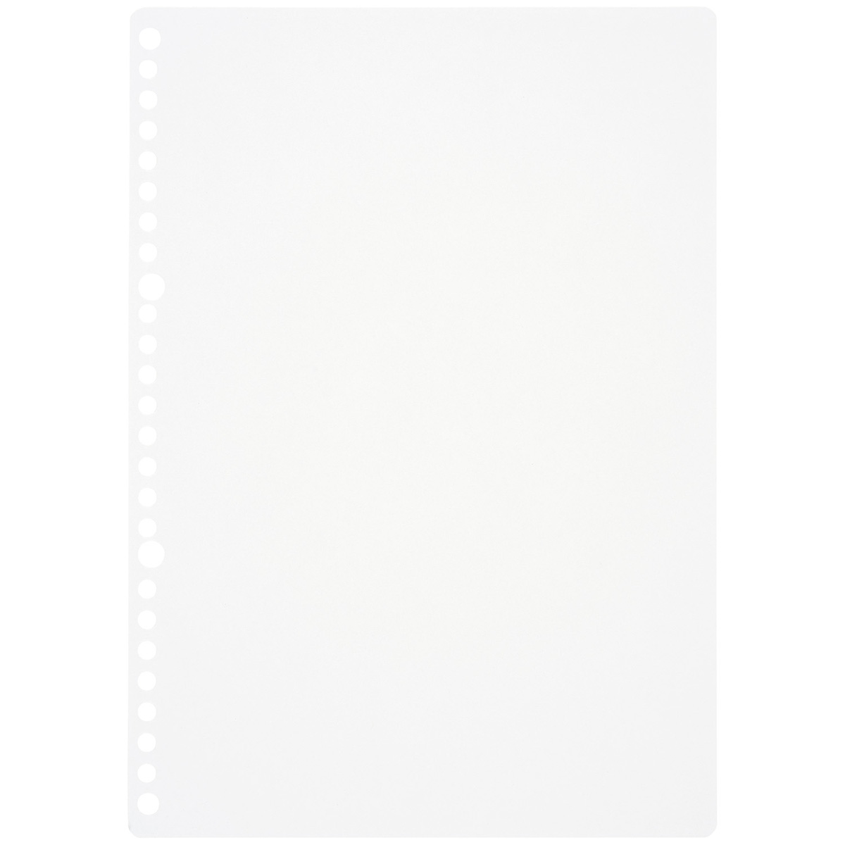 マルマン　Ｂ５　ルーズリーフ　無地　１００枚