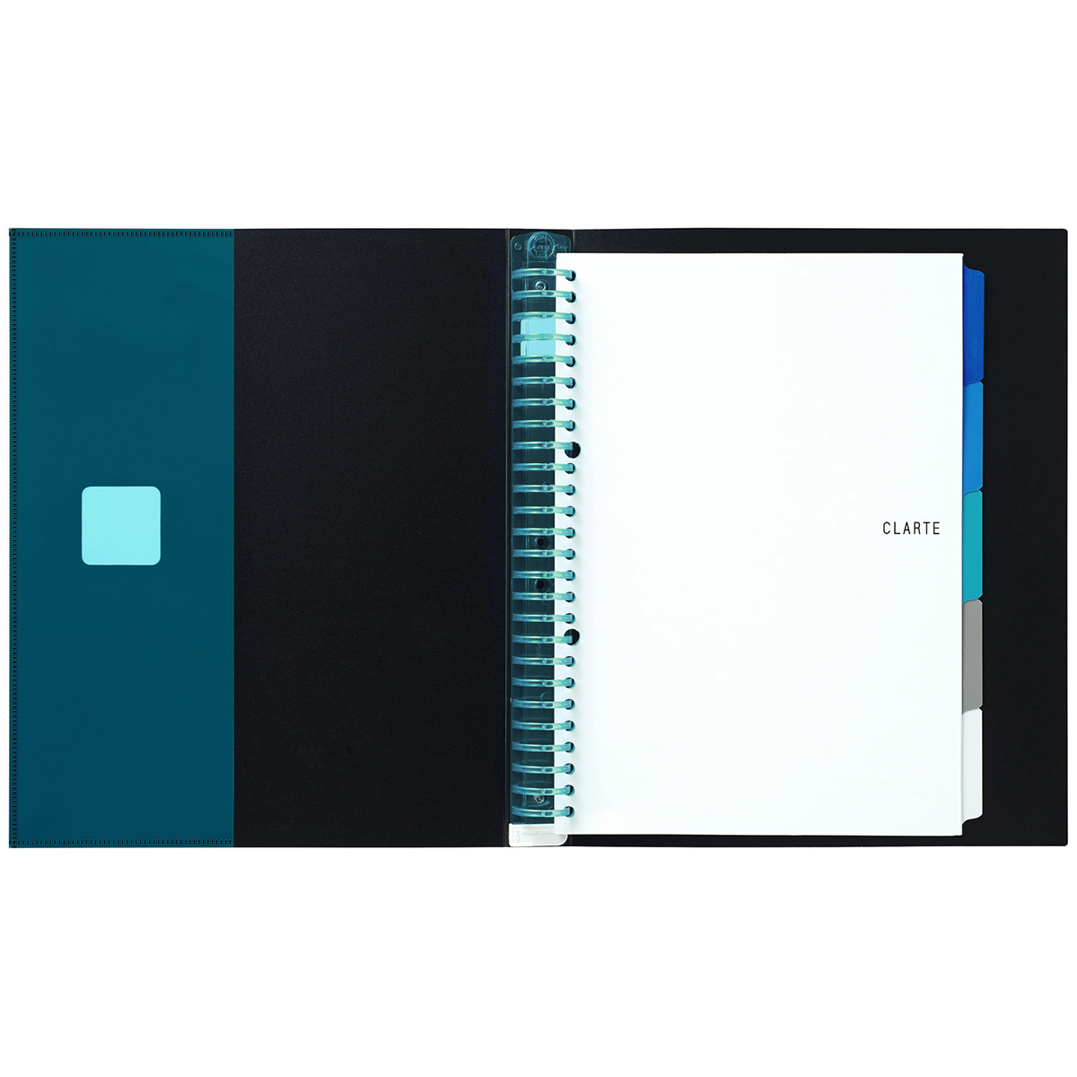 マルマン　ルーズリーフバインダー　クラルテ　Ｌブルー　Ｂ５