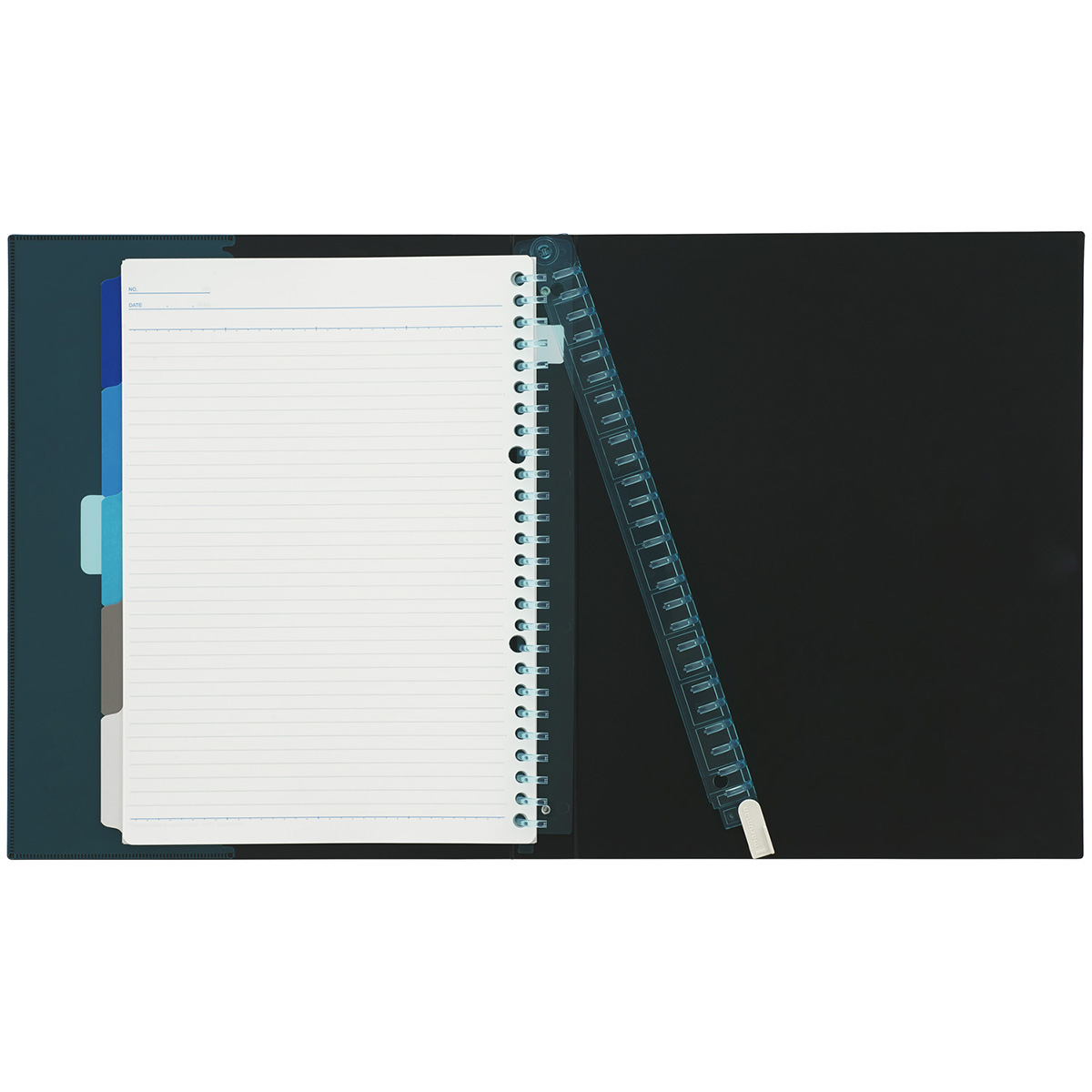 マルマン　ルーズリーフバインダー　クラルテ　Ｌブルー　Ｂ５