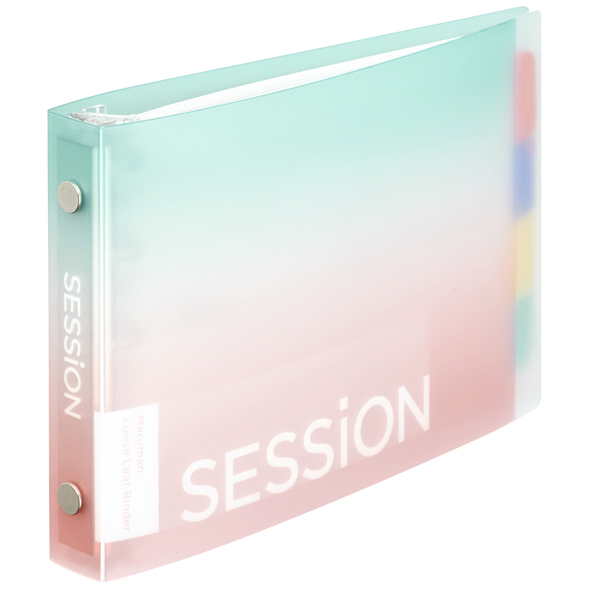 マルマン　ミニサイズ　バインダー　セッション　グラデーション