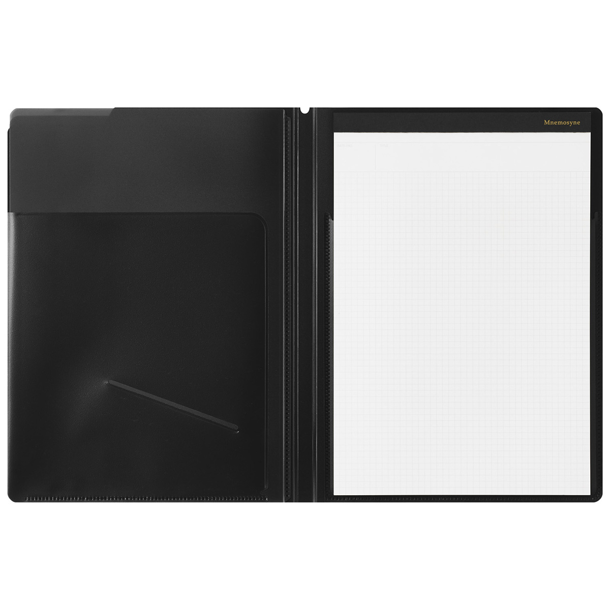 マルマン　Ａ４　ノートパッド＆ホルダー　ニーモシネ　５mm方眼　７０枚