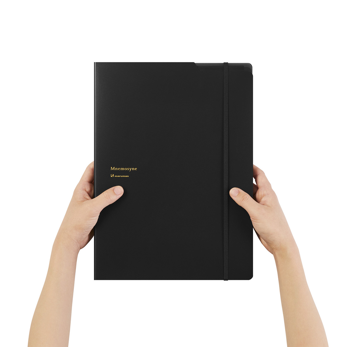 マルマン　Ａ４　ノートパッド＆ホルダー　ニーモシネ　５mm方眼　７０枚