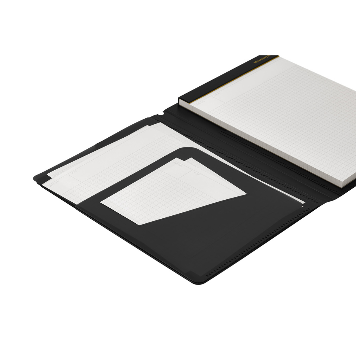 マルマン　Ａ５　ノートパッド＆ホルダー　ニーモシネ　５mm方眼　７０枚