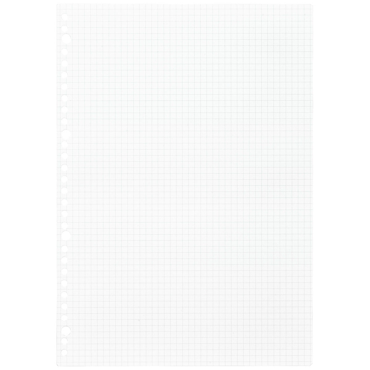 マルマン　Ａ４　ルーズリーフ　５ｍｍ方眼罫　１００枚　