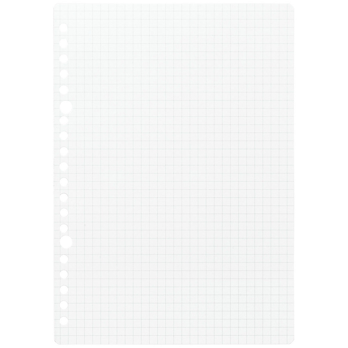マルマン　Ａ５　ルーズリーフ　５ｍｍ方眼罫　１００枚　