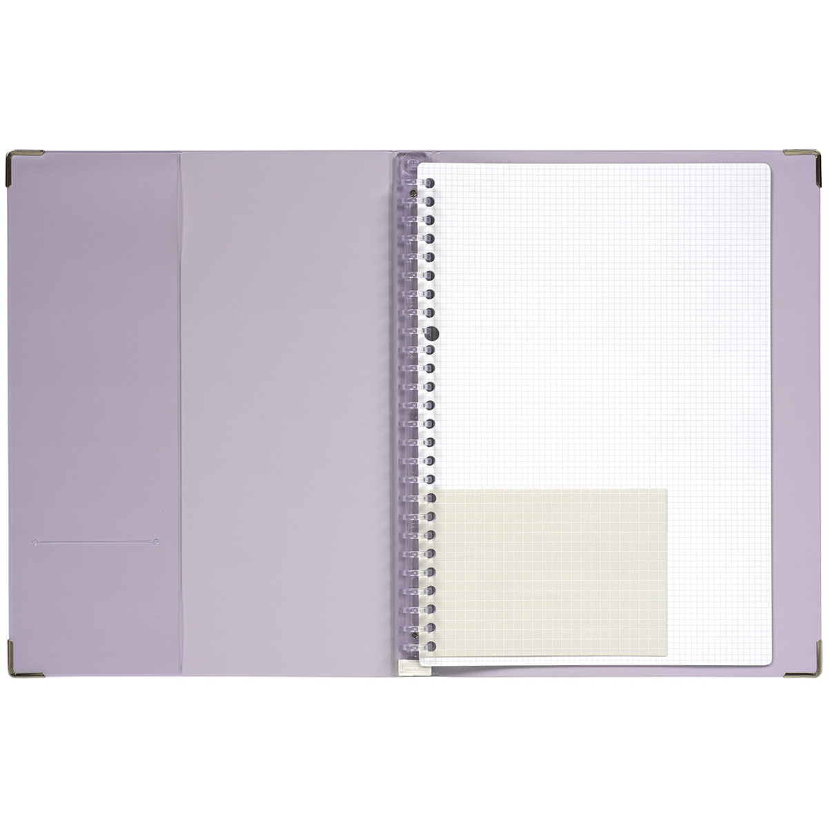 マルマン　Ｂ５　バインダー　ユアンス　Ｌパープル