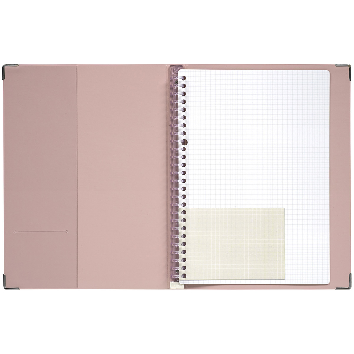 マルマン　Ｂ５　バインダー　ユアンス　Ｌピンク