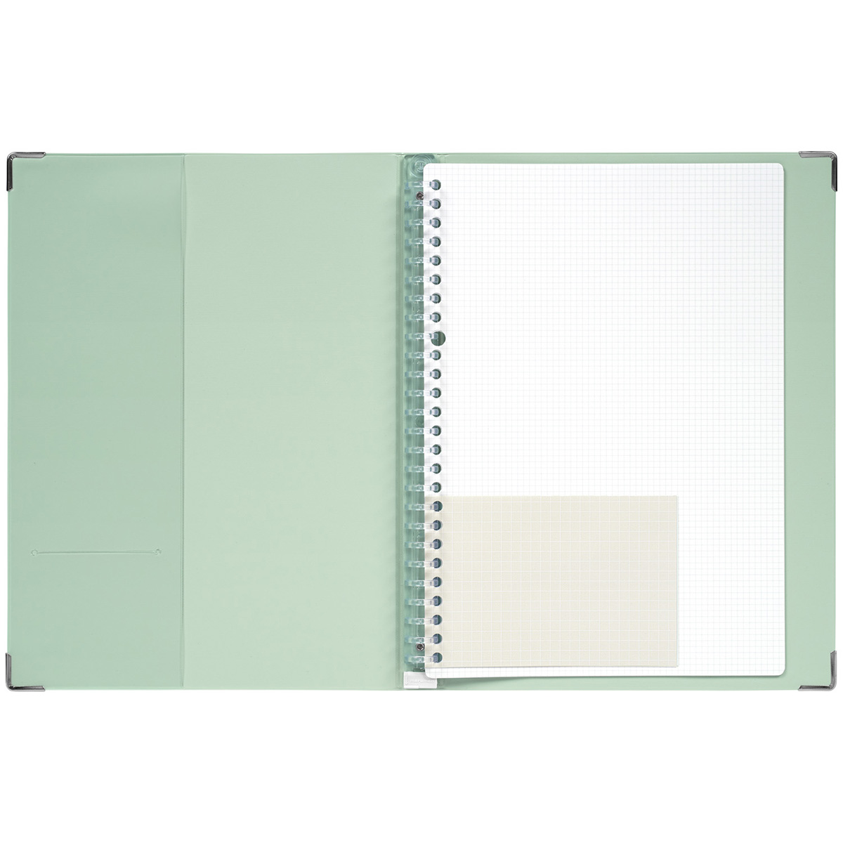 マルマン　Ｂ５　バインダー　ユアンス　ミント
