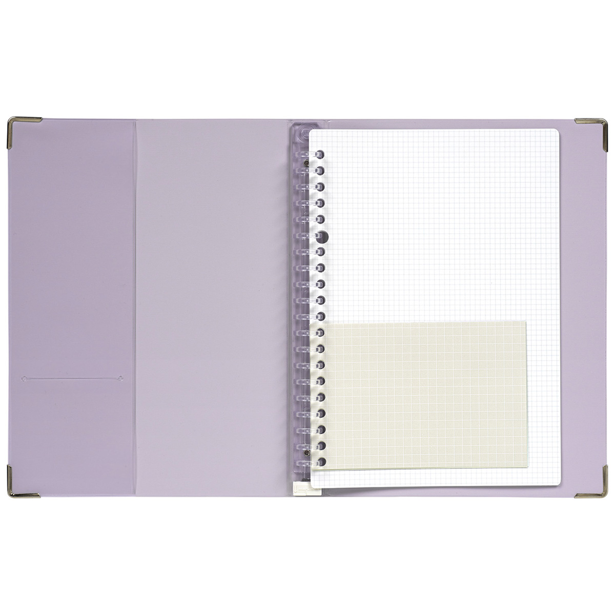 マルマン　Ａ５　バインダー　ユアンス　Ｌパープル