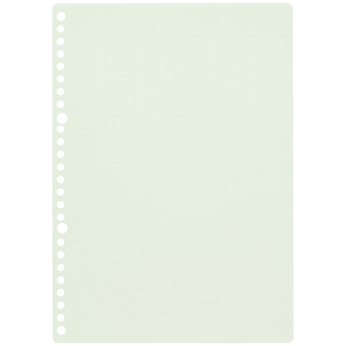 マルマン　Ｂ５　ルーズリーフ　くすみカラーアソート　６０枚（５色×１２枚）