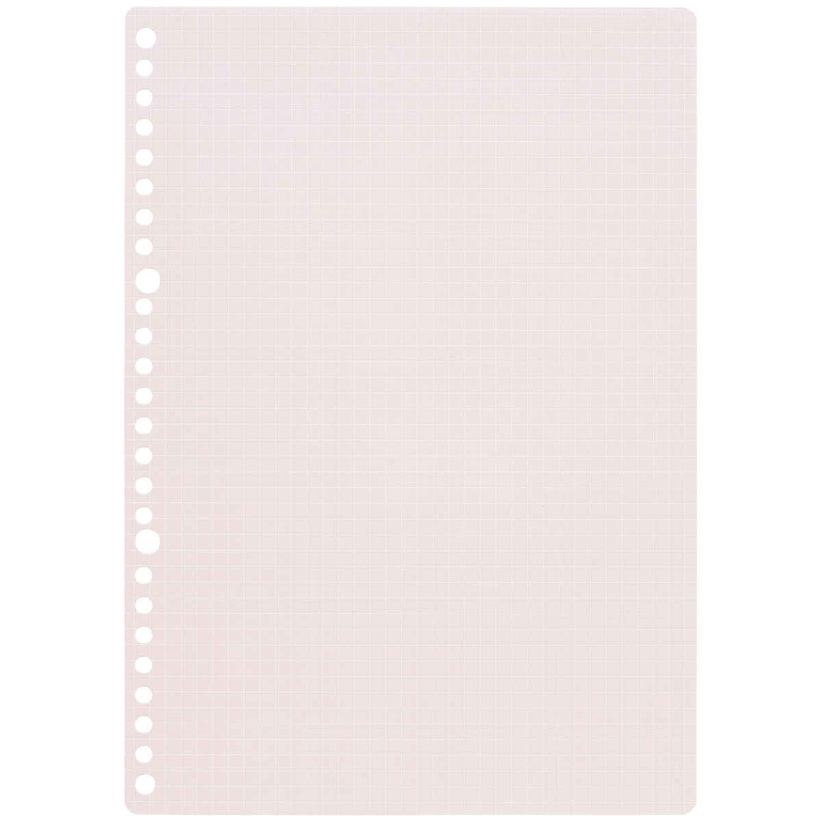 マルマン　Ｂ５　ルーズリーフ　くすみカラーアソート　６０枚（５色×１２枚）