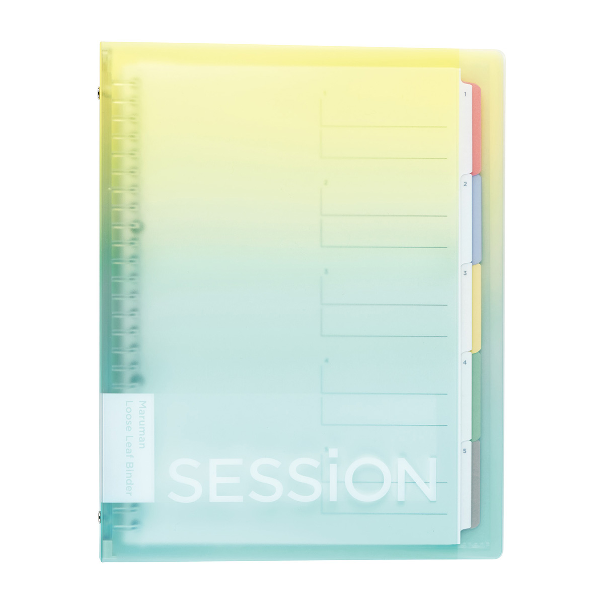 マルマン　Ｂ５　バインダー　セッション　グラデＡ