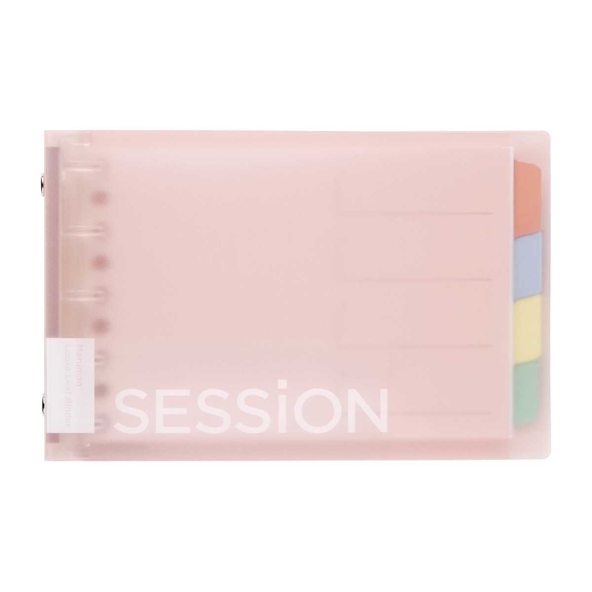 マルマン　ミニサイズ　バインダー　セッション　ライトピンクさくら