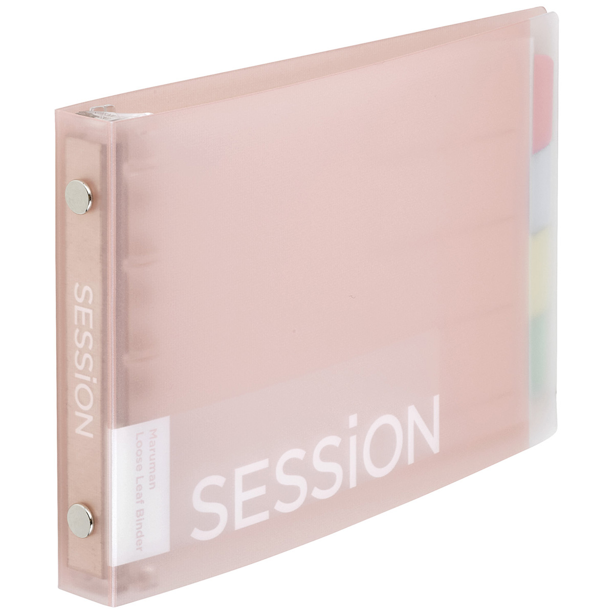 マルマン　ミニサイズ　バインダー　セッション　ライトピンクさくら