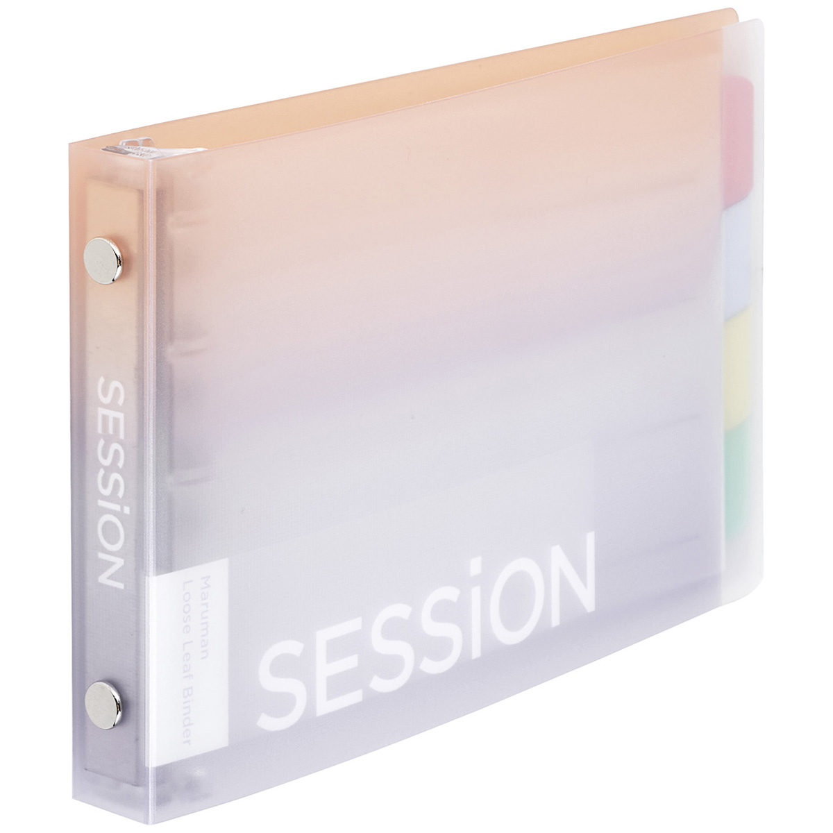 マルマン　ミニサイズ　バインダー　セッション　グラデーション ゆうやけ