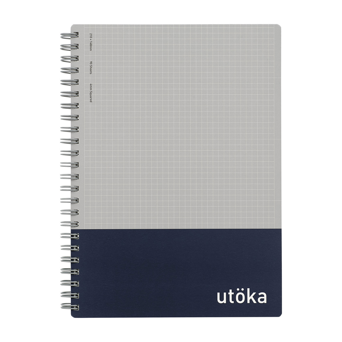 マルマン　Ａ５　ノート　ウトカ　ネイビー９０枚