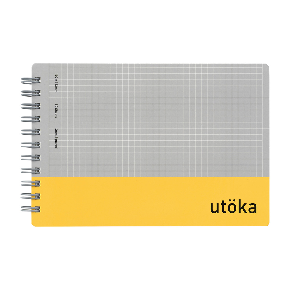 マルマン　ポケットサイズノート　ウトカ　イエロー　９０枚