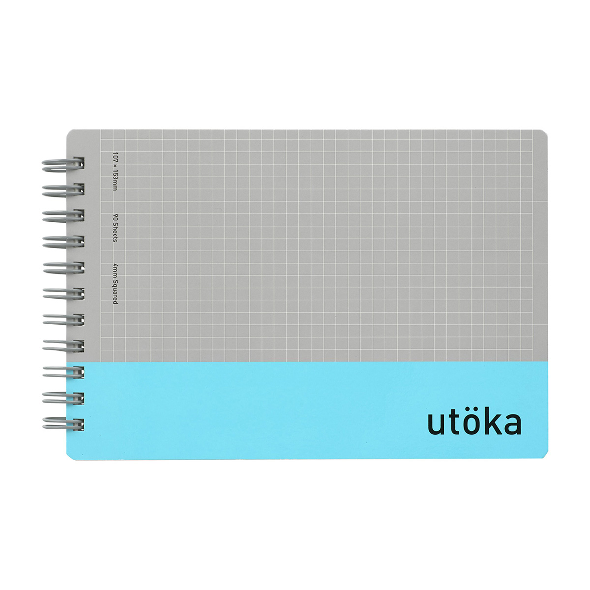 マルマン　ポケットサイズノート　ウトカ　ライトブルー　９０枚