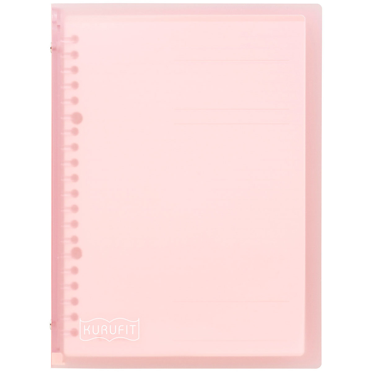 マルマン　Ａ５　バインダー　クルフィット　Ｌピンク