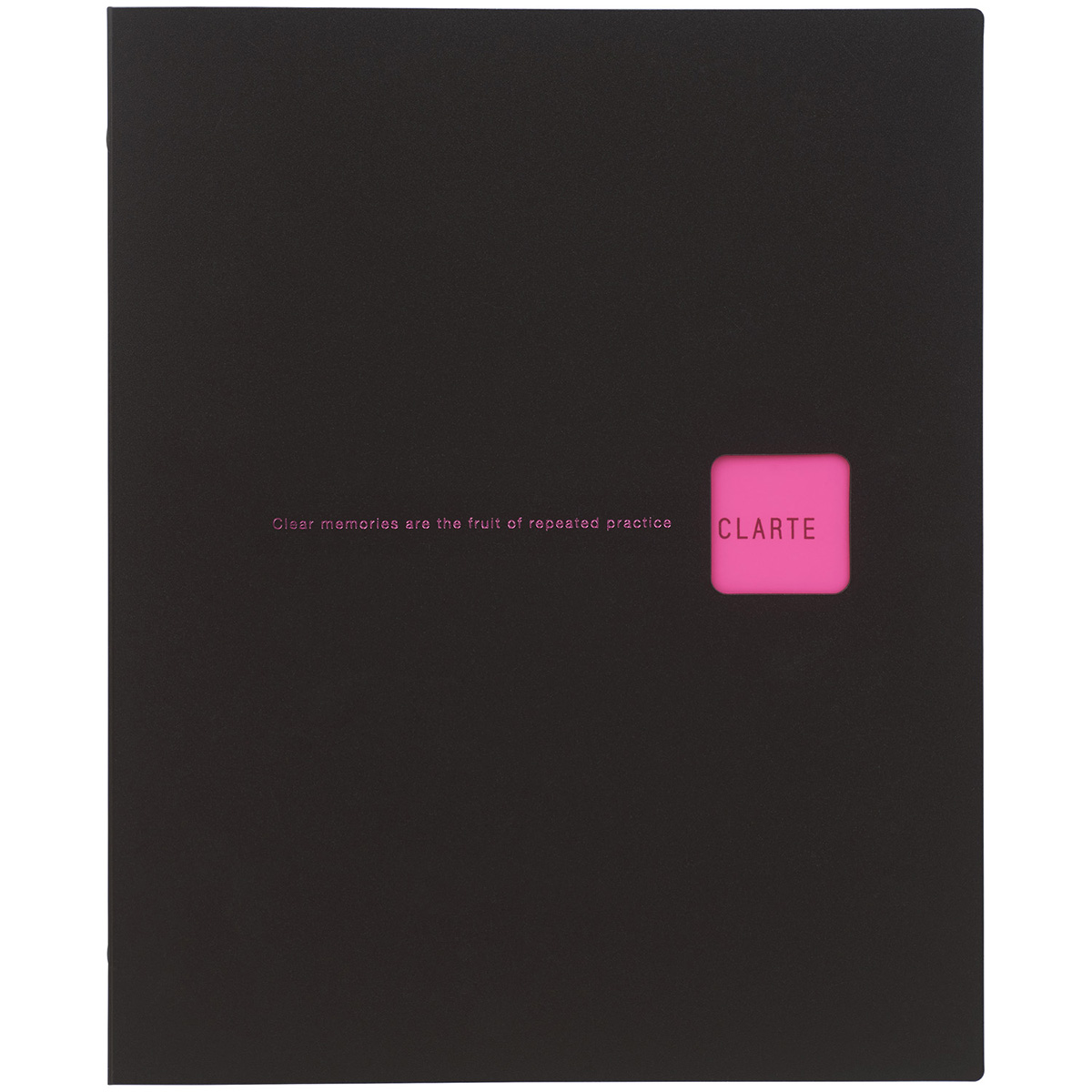 マルマン　Ａ５　バインダー　クラルテ　ピンク