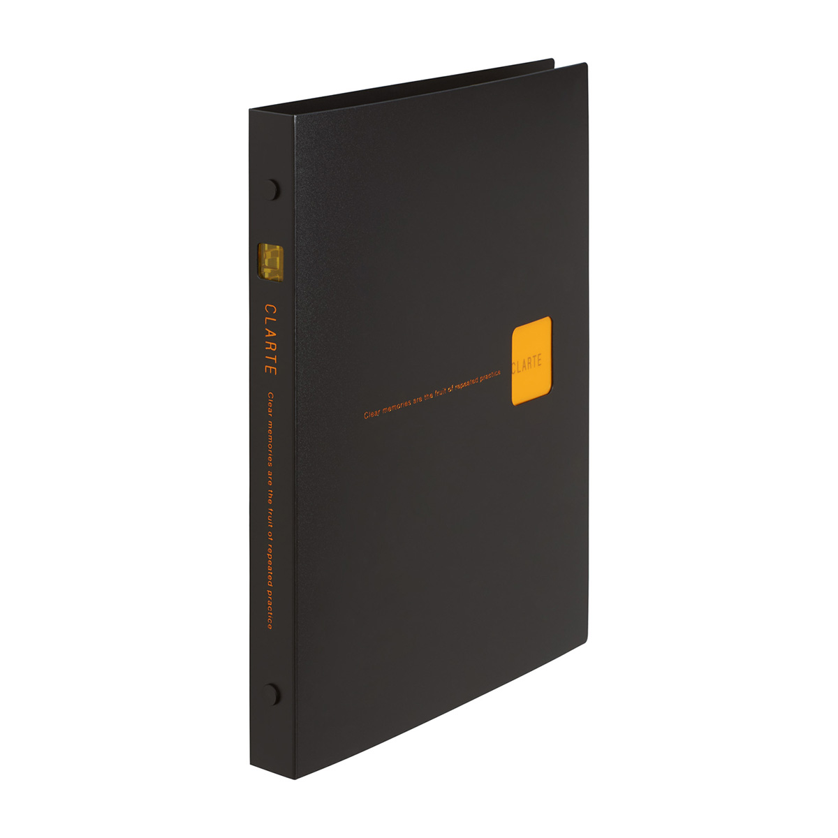 マルマン　Ａ５　バインダー　クラルテ　オレンジ