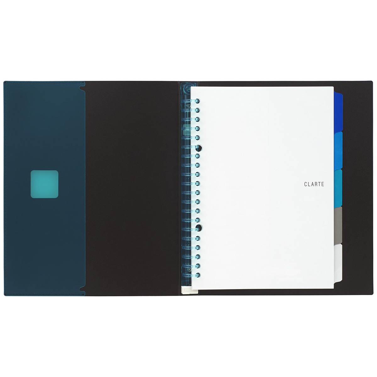 マルマン　Ａ５　バインダー　クラルテ　Ｌブルー